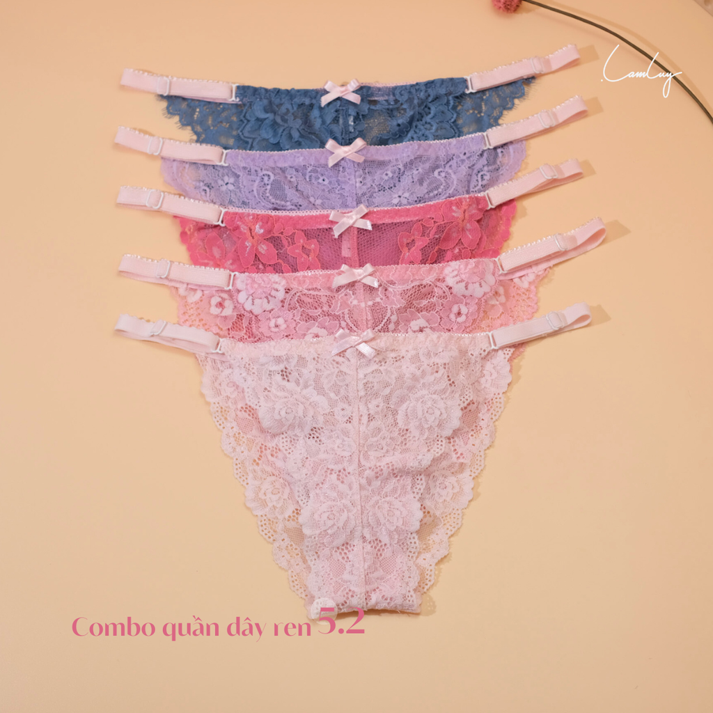 Combo 5 Quần Dây Ren