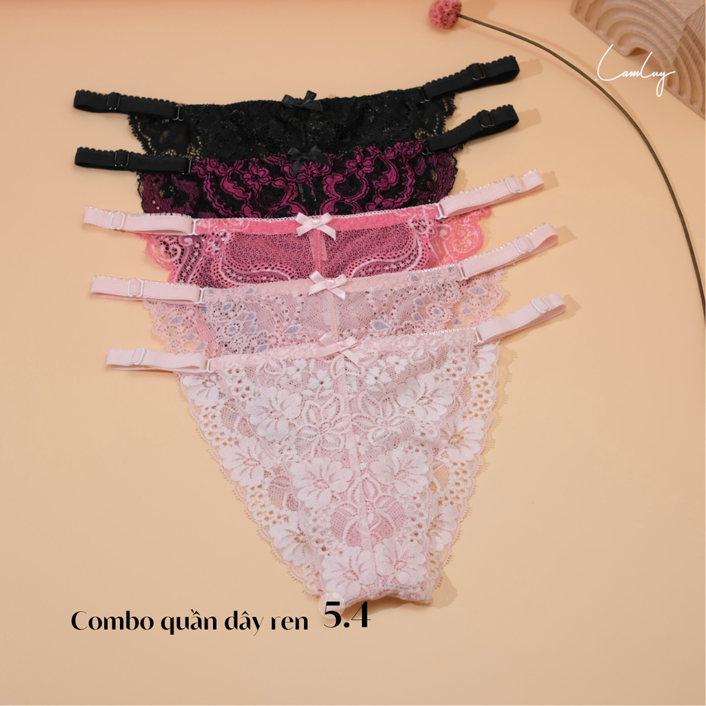 Combo 5 Quần Dây Ren