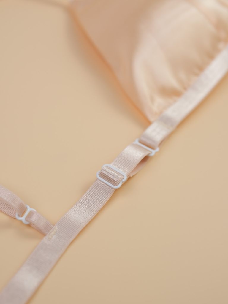 Bralette Lụa Kem V1