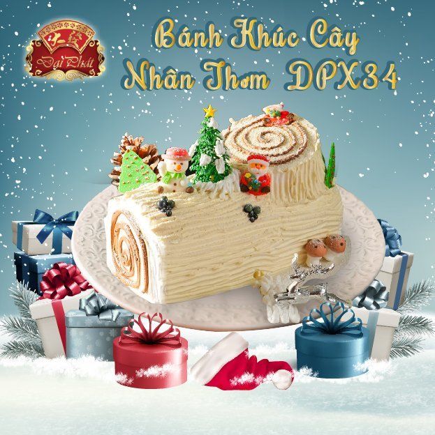  Bánh kem Noel DPX034 
