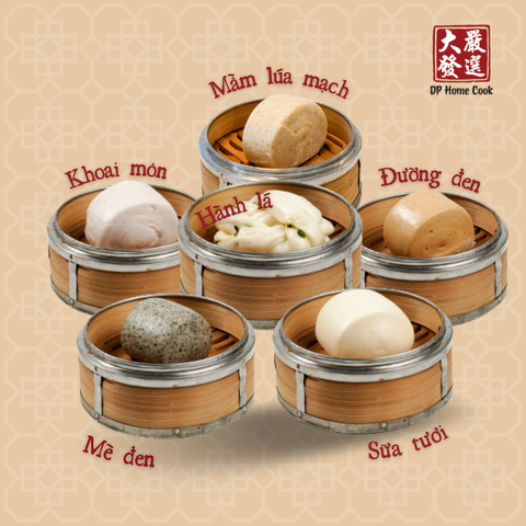  Màn thầu sợi hành lá 