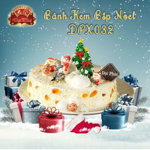  Bánh kem Noel DPX032 