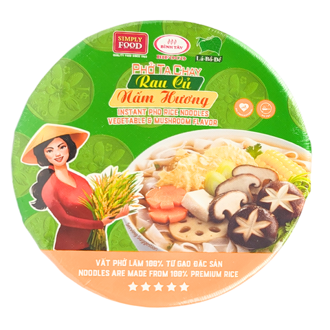  Phở Ta - Chay Rau Củ Nấm Hương 75g 