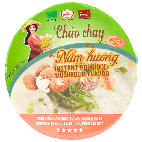  Cháo Chay Nấm Hương 53g 