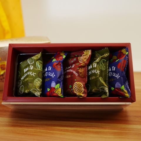  BÁNH TÔ MIX VỊ 40G - 5 BÁNH 
