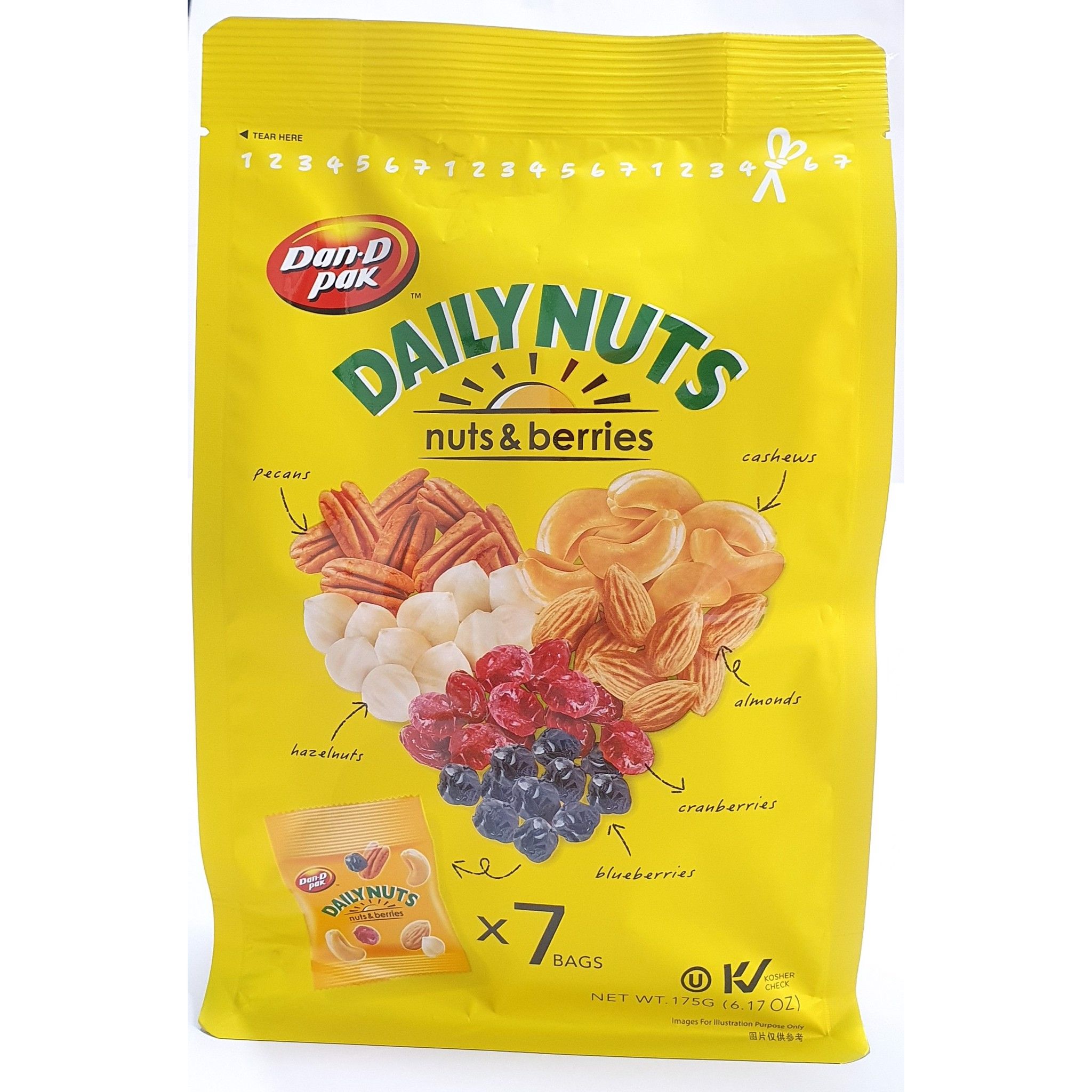  Hạt dinh dưỡng hỗn hợp Daily Nuts 175g 