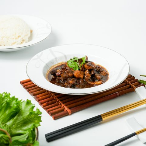  Thịt Ba Chỉ Hạt Lựu Kho 