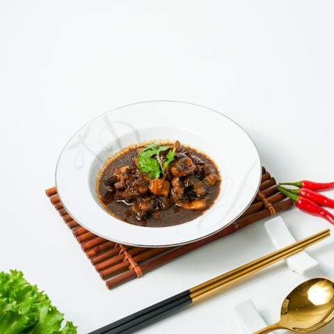  Thịt Ba Chỉ Hạt Lựu Kho 