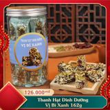  Thanh Hạt Dinh Dưỡng Vị Bí Xanh 162g ( Hũ ) 