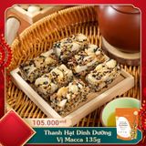  Thanh Hạt Dinh Dưỡng Vị Macca 135g ( Túi ) 