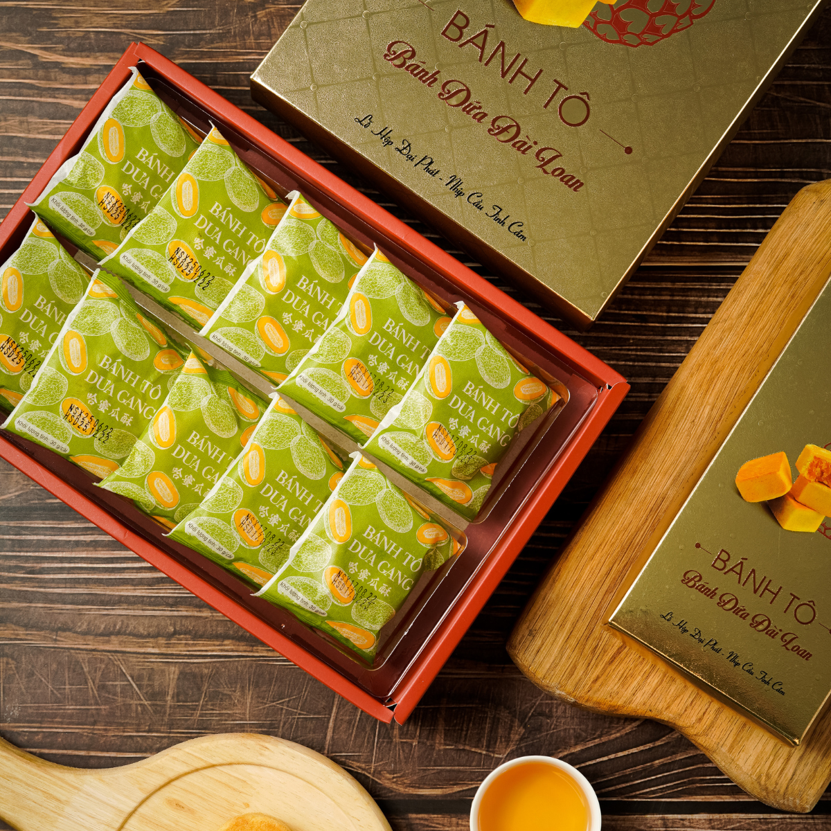  Bánh Tô Dưa Gang 30g - 10 Bánh 