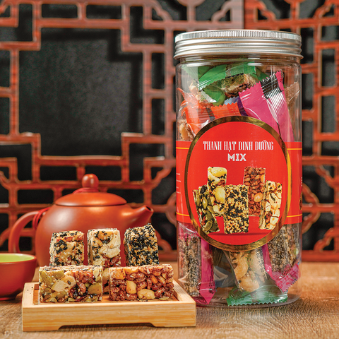  Thanh Hạt Dinh Dưỡng Vị Mix 150g ( Hũ ) 