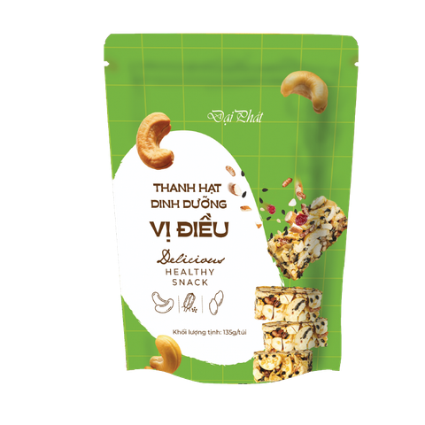 Thanh Hạt Dinh Dưỡng Vị Điều 135g ( Túi ) 