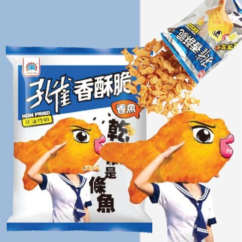  Bánh cuộn vị cá 