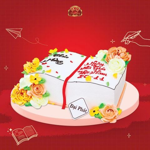 Bánh kem Ngày Nhà giáo Việt Nam
