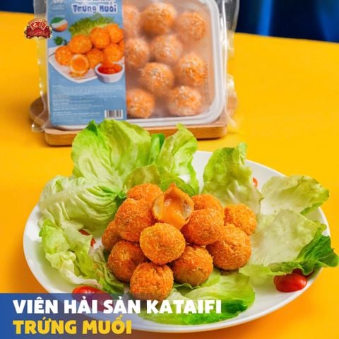  Viên Hải Sản Kataifi Trứng Muối 