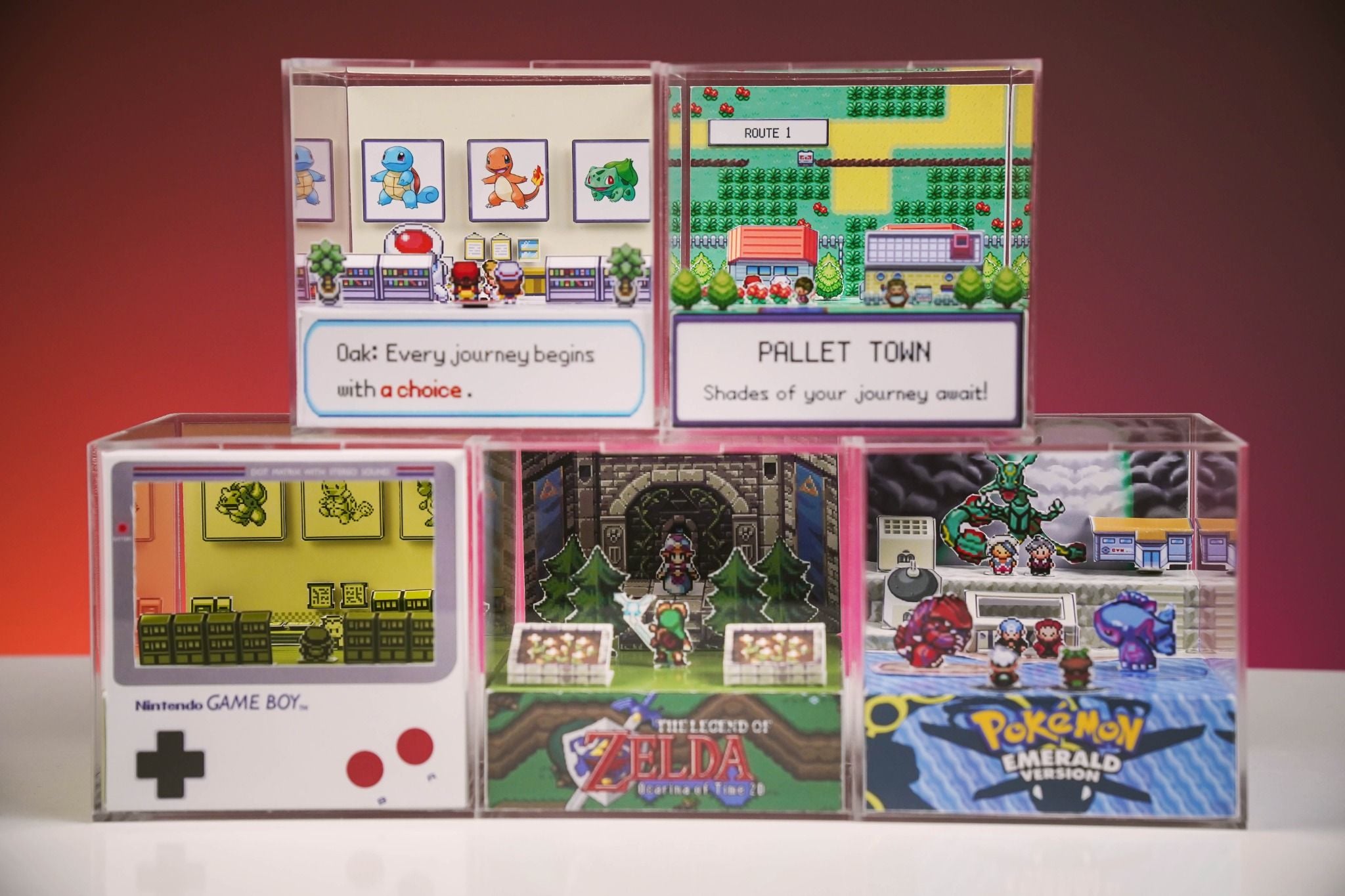  Memories Box - Hộp trang trí phong cách Retro game 