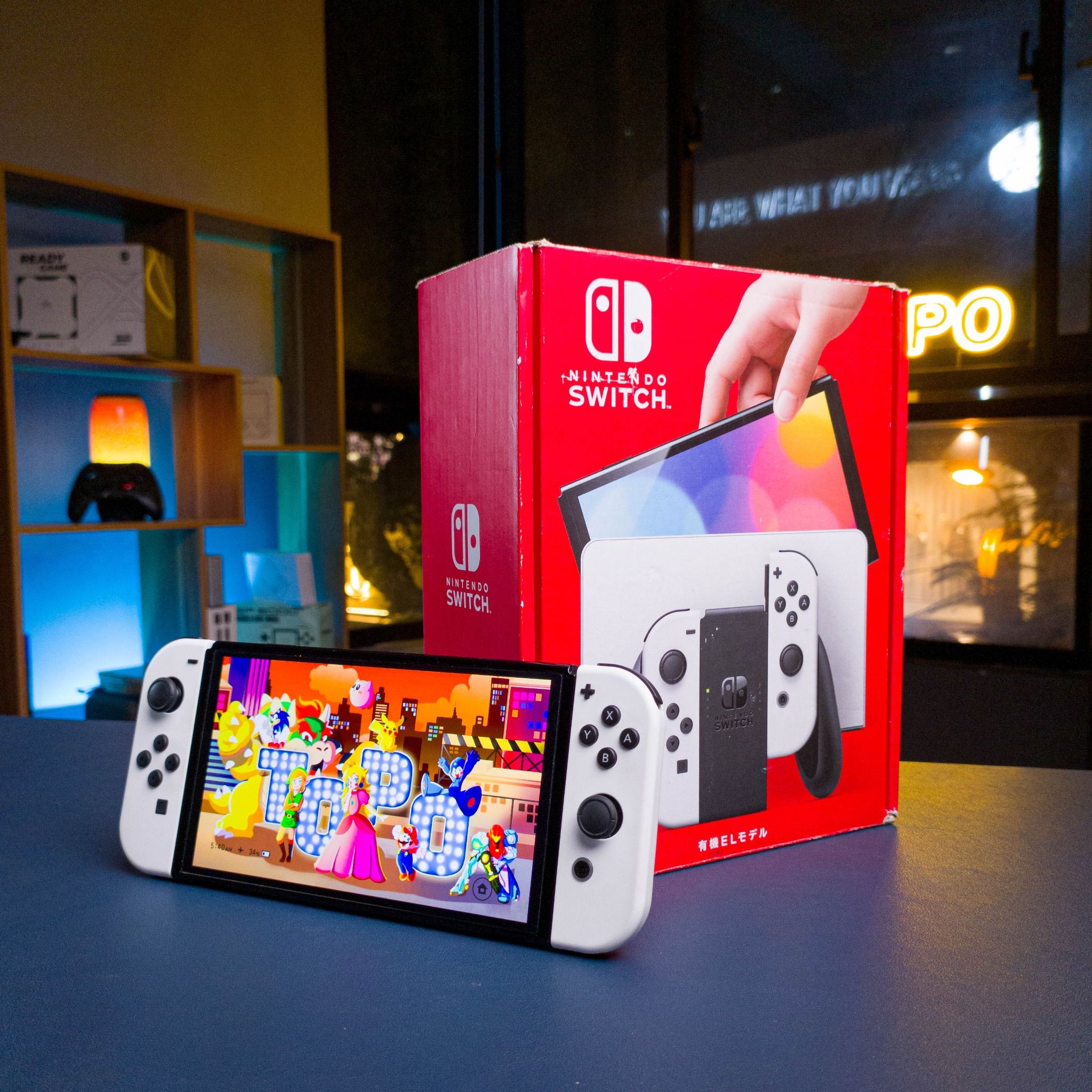  Nintendo Switch oled (Mod Chip) - Cài sẵn game /android app/retro game 
