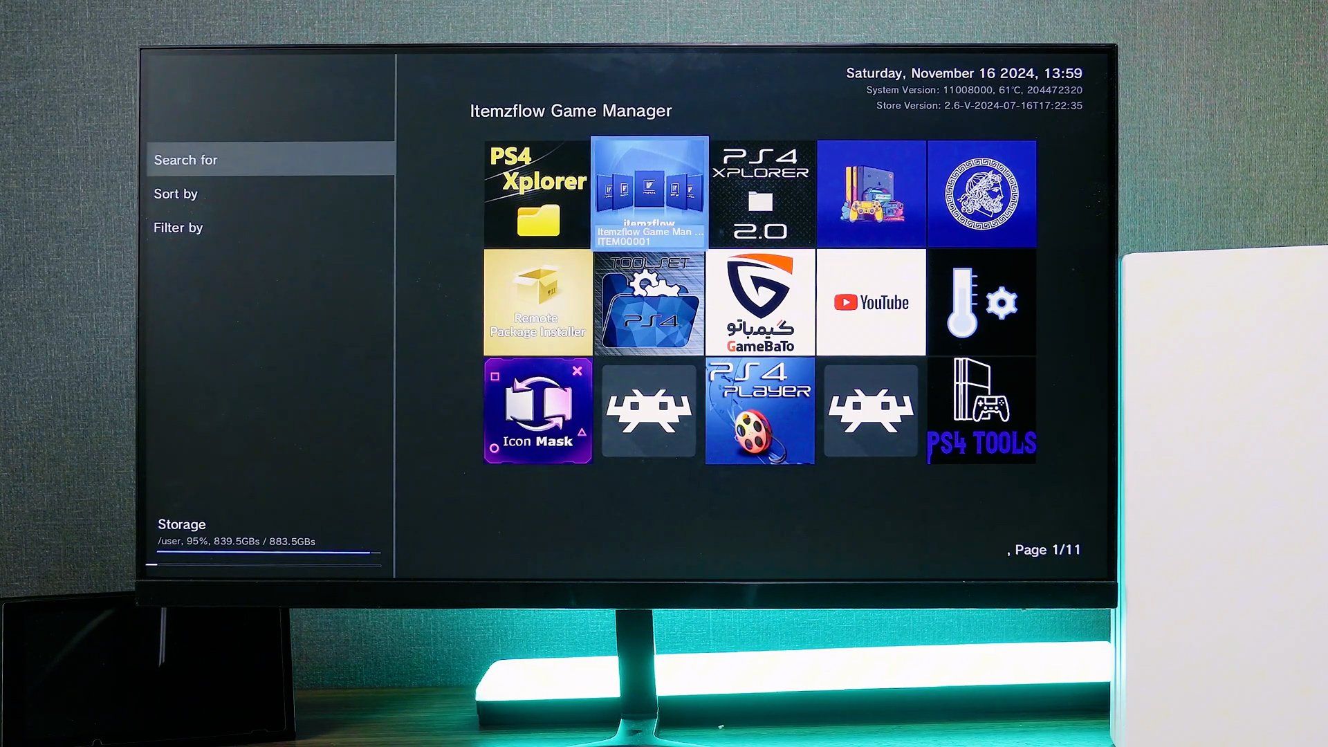  PS4 Pro 1TB Jailbreak 
