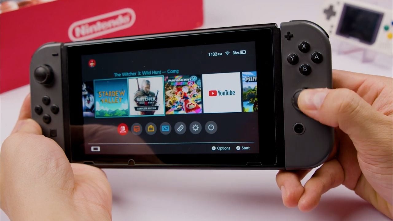 Nintendo Switch V1 Patched Na Caixa - Escorrega o Preço