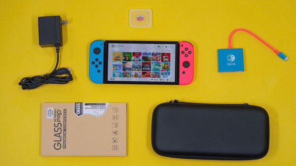  Nintendo Switch oled Nobox (Mod Chip) - Tặng kèm sạc Zin + đốc TV mini 