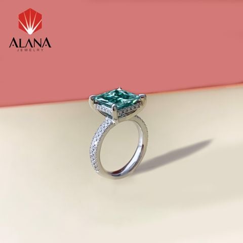  Nhẫn nữ Kim cương Moissanite NN102 