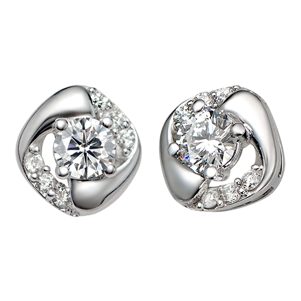 Bông Tai Nữ Kim cương Moissanite BT205