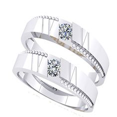  Nhẫn Đính Hôn Kim cương Moissanite NDH103 