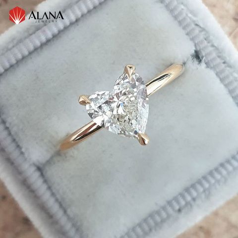  Nhẫn nữ Kim cương Moissanite NN153 