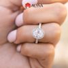 Nhẫn nữ Kim cương Moissanite NN160