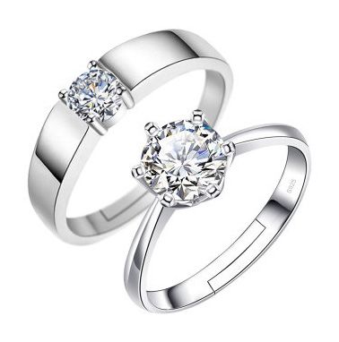 Nhẫn Đính Hôn Kim cương Moissanite NDH101