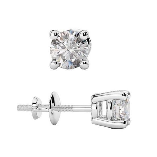 Bông Tai Nữ Kim cương Moissanite BT208