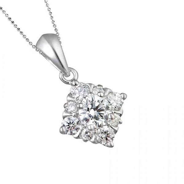 Mặt dây chuyền nữ kim cương Moissanite MDC102