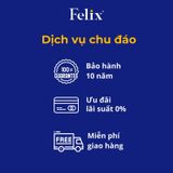  Nệm cao su Felix Comfort - Độ cứng tiêu chuẩn (Cấp độ 1) - 10cm 