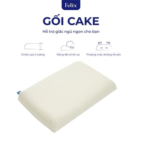  Gối cao su Felix - Gối Cake 