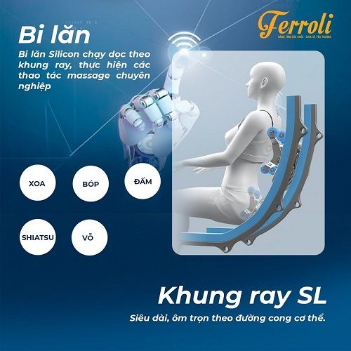 Ghế massage Ferroli Ultra