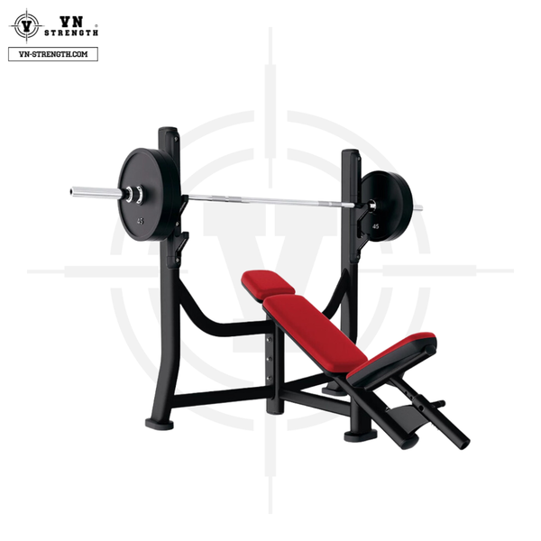 Ghế Đẩy Ngực Trên ∣ Olympic Incline Bench ∣ VN-LIF 049