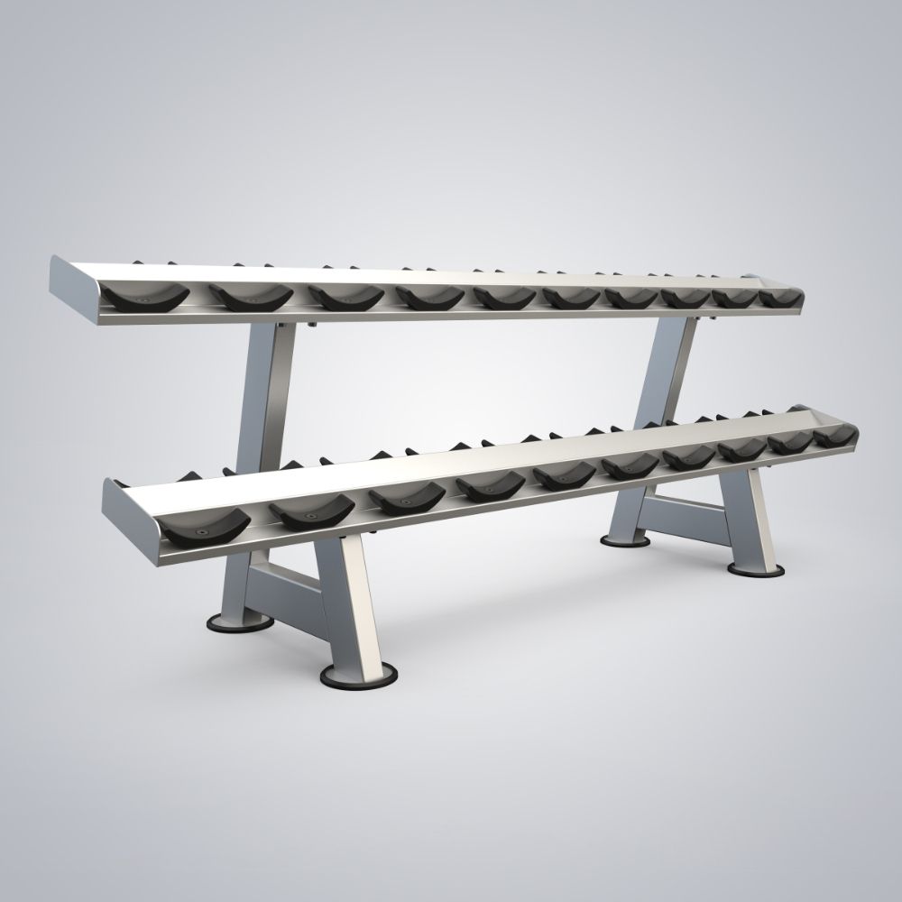 2-Tier 10 Pair Dumbbell Rack U3077