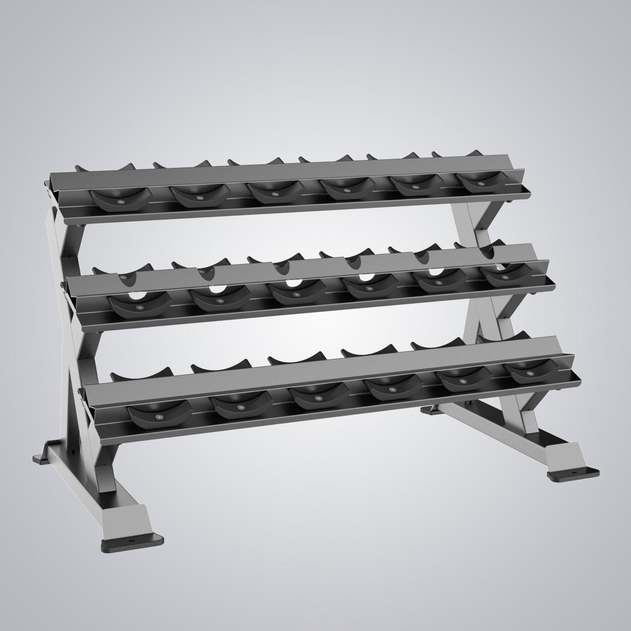 3-Tier 9 Pair Dumbbell Rack E3067