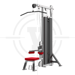 Máy Kéo Lưng Trên, Kéo Lưng Ngang︱Hd Elite Cable Motion Dual Pulldown/Row︱Ham 133