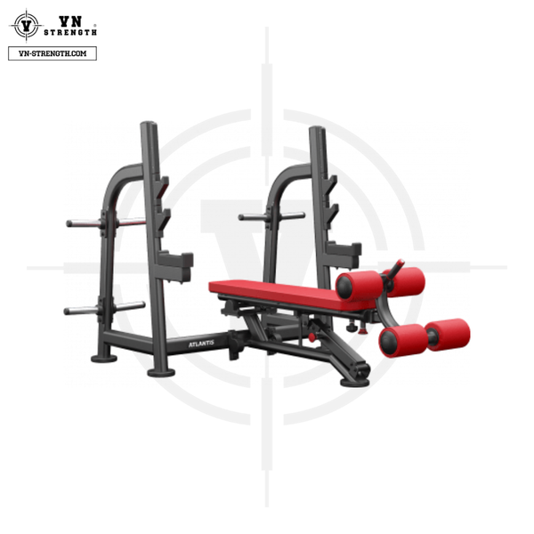 Ghế Đẩy Ngực Dưới ∣ Olympic Flat / Decline Bench Press ∣ VN-ASL 061