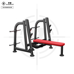 Ghế Đẩy Ngực Ngang︱Olympic Flat Bench Press (With Pivot)︱VN-ASL 062