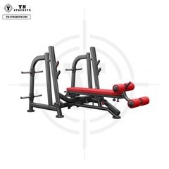 Ghế Đẩy Ngực Dưới ∣ Olympic Flat / Decline Bench Press (With Pivot) ∣ VN-ASL 064
