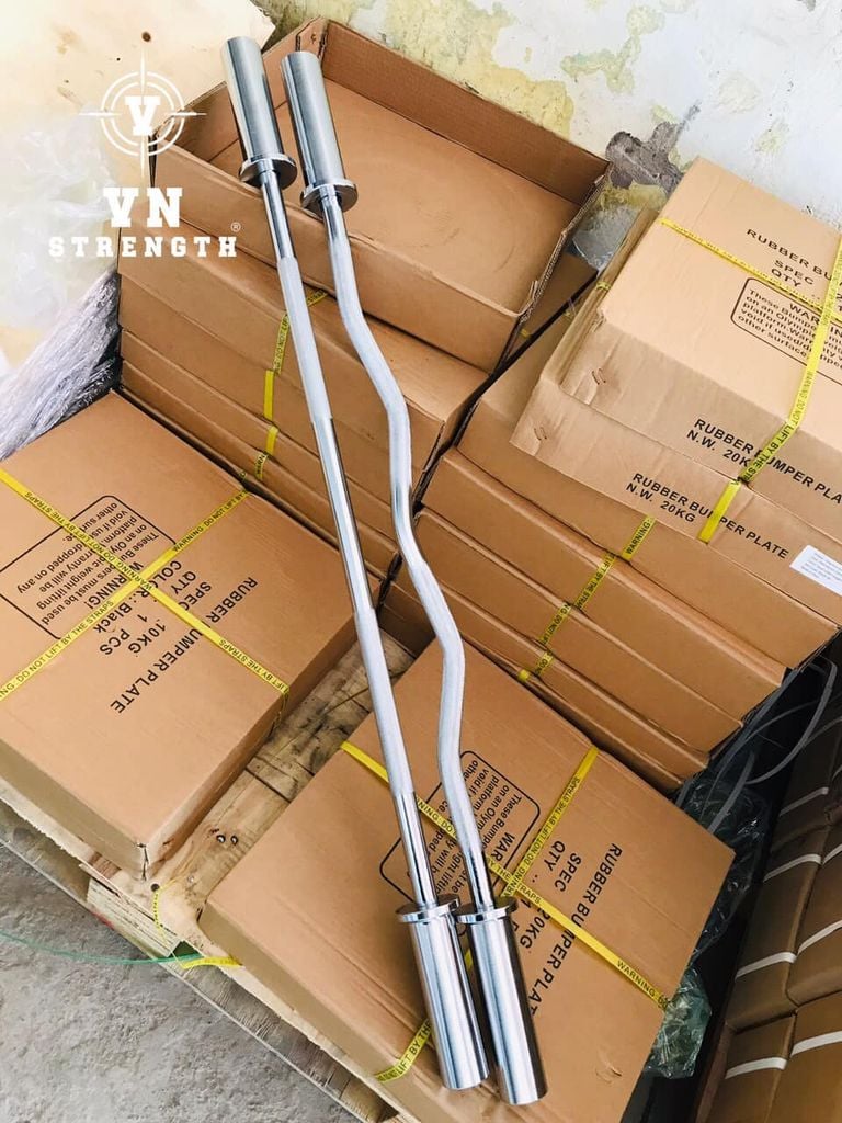 ĐÒN TẠ ∣ OLYMPIC CURL BAR 1.2M ∣ don 023