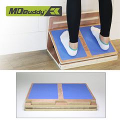 Bảng gỗ nghiêng Slant Board kéo căng bắp chân, hỗ trợ phục hồi MDBuddy MD1453