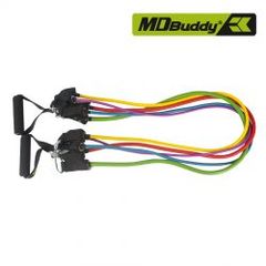 Bộ 5 dây tập thể dục đàn hồi chính hãng MDBuddy MD1366