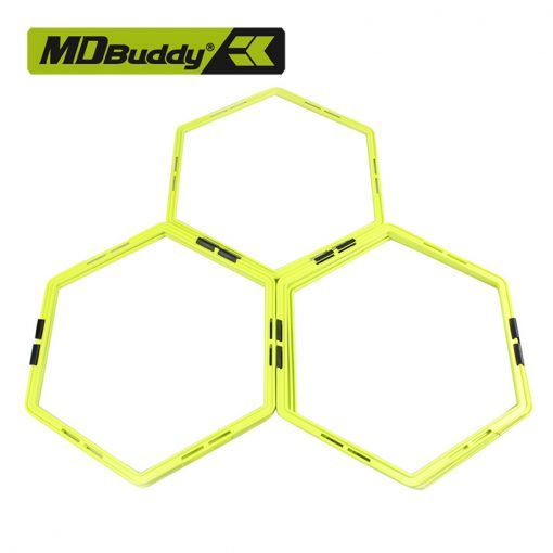 Bộ vòng lục giác tập chân nhanh nhẹn, tâp nhảy MDBuddy MD1375