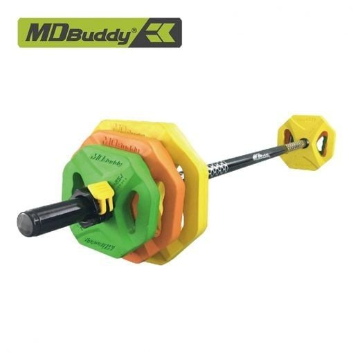 Bộ tạ đòn size nhỏ tập tại nhà MDBuddy MD3016B
