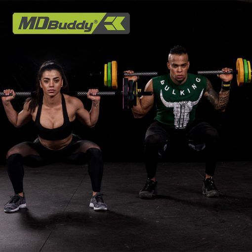 Bộ tạ đòn size nhỏ tập tại nhà MDBuddy MD3016B