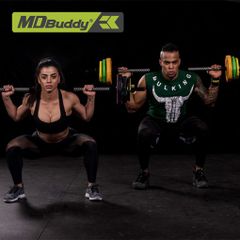 Bộ tạ đòn size nhỏ tập tại nhà MDBuddy MD3016B